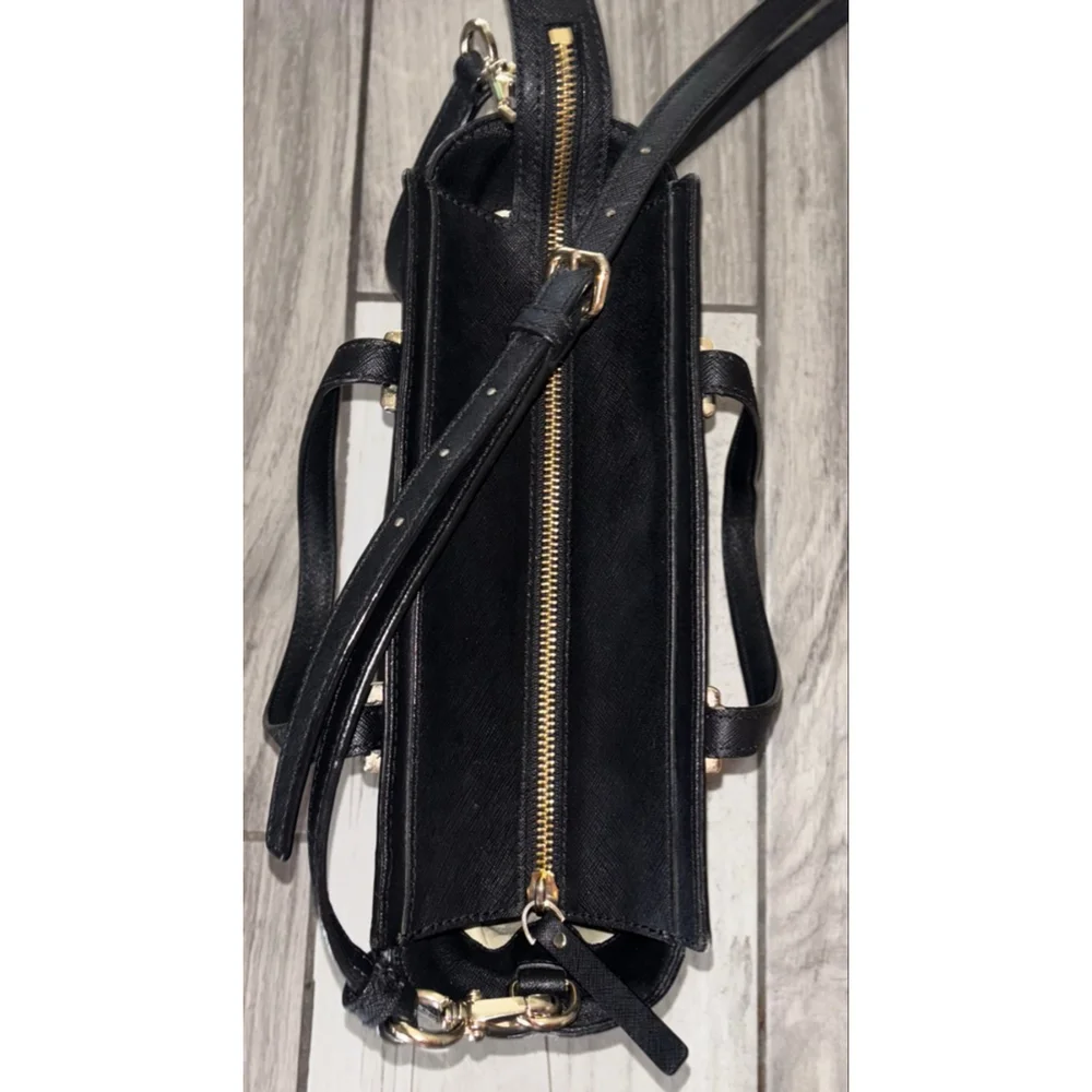 Kate Spade NY Quiet Luxury Car Saffiano Leather Handle Bag Retail $430